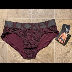 *Rare* Jockey International Collection Tactel® Brief (Plum)